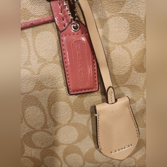 Coach Peyton Signature double zip carryall tote bag - Picture 10 of 14